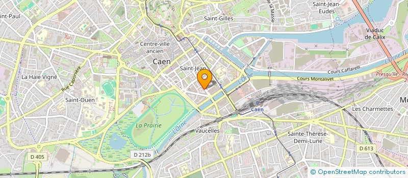localisation de l'entreprise COPROPRIETE IRP 182 à CAEN