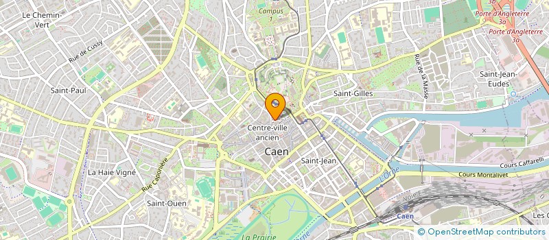 localisation de l'entreprise COPROPRIETE IRP 45 à CAEN
