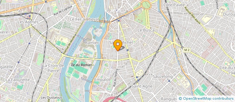 localisation de l'entreprise COPROPRIETE JARDINS SAINT-MICHEL à TOULOUSE