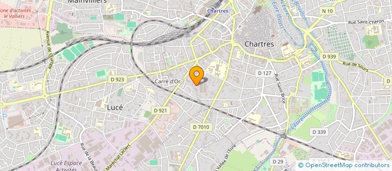 localisation de l'entreprise COPROPRIETE JEAN ROUX à CHARTRES