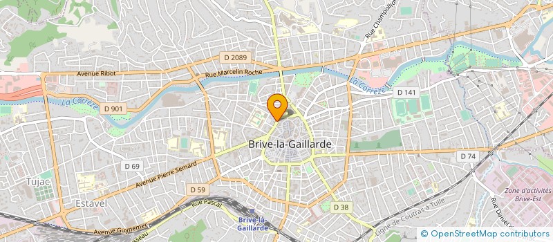localisation de l'entreprise COPROPRIETE KOENIG  BRIVE-LA-GAILLARDE