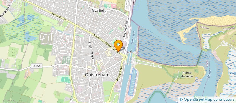 localisation de l'entreprise COPROPRIETE L'AMIRAUTE  OUISTREHAM