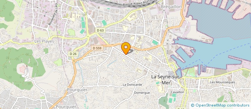 localisation de l'entreprise COPROPRIETE L'EMMERAUDE à LA SEYNE-SUR-MER