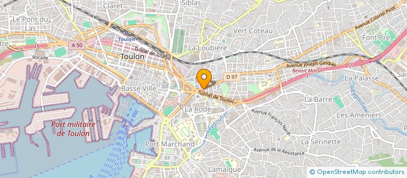 localisation de l'entreprise COPROPRIETE L'IMPERATOR I  TOULON