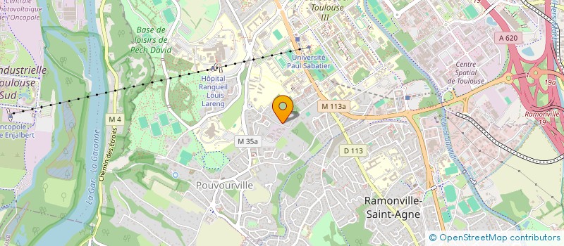 localisation de l'entreprise COPROPRIETE LA BOURDETTE à TOULOUSE