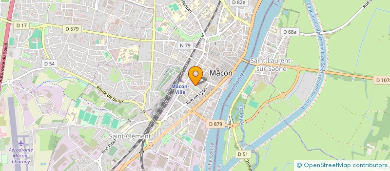 localisation de l'entreprise COPROPRIETE LA CORDERIE  MACON