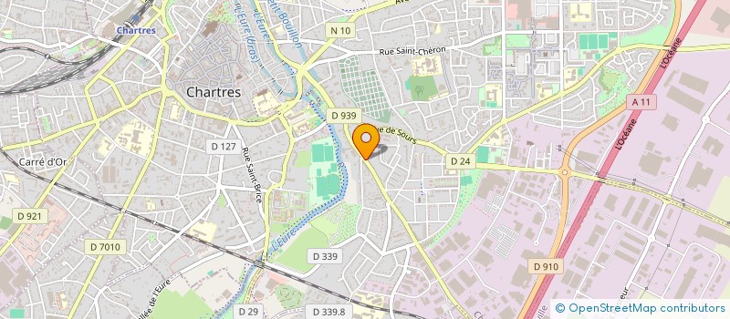 localisation de l'entreprise COPROPRIETE LA GRAPPE à CHARTRES