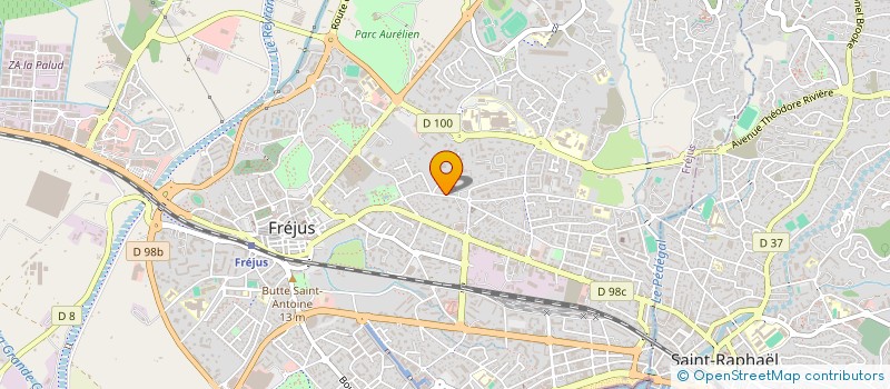 localisation de l'entreprise COPROPRIETE LA MADELEINE à FREJUS