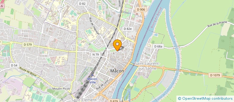 localisation de l'entreprise COPROPRIETE LA MAISON DU COQ  MACON