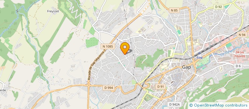 localisation de l'entreprise COPROPRIETE LA PIBOURE  GAP