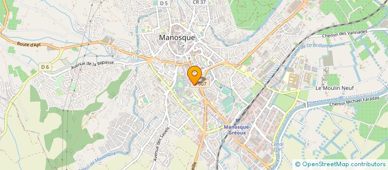 localisation de l'entreprise COPROPRIETE LA RETIRADO à MANOSQUE