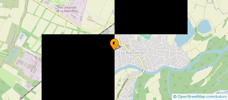 localisation de l'entreprise COPROPRIETE LA ROSERAIE  LA WANTZENAU
