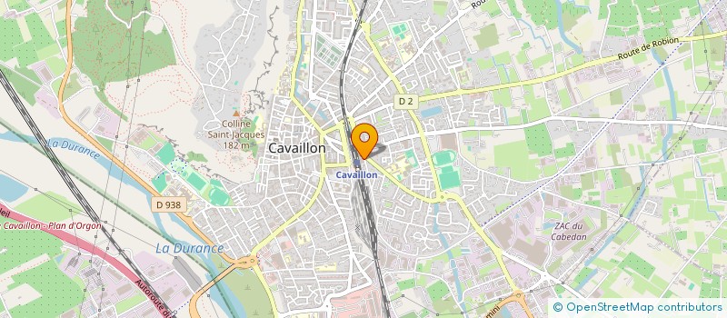 localisation de l'entreprise COPROPRIETE LA TRAMONTANE  CAVAILLON