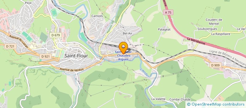 localisation de l'entreprise COPROPRIETE LA VIGIERE à SAINT-FLOUR