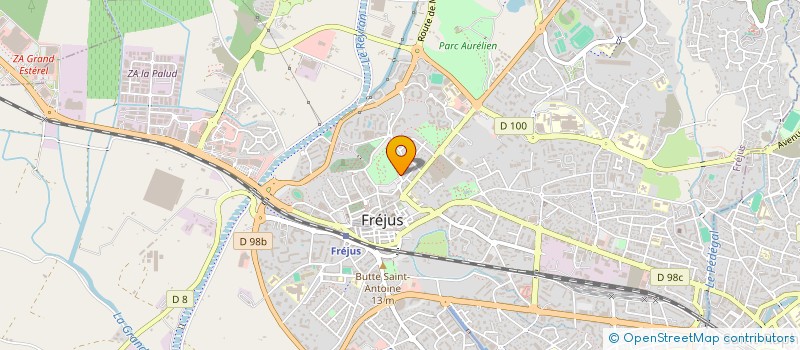 localisation de l'entreprise COPROPRIETE LAGON BLEU à FREJUS