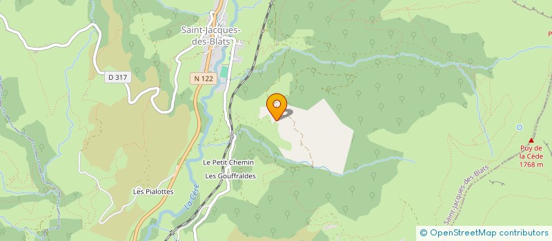 localisation de l'entreprise COPROPRIETE LALE à VIC-SUR-CERE