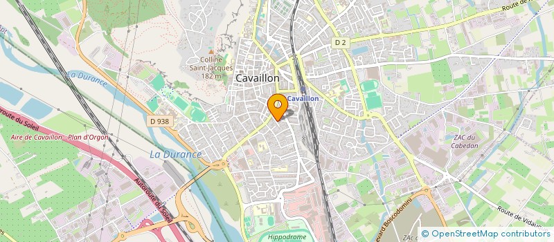 localisation de l'entreprise COPROPRIETE LANGEVIN  CAVAILLON