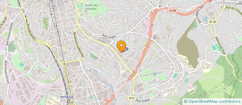 localisation de l'entreprise COPROPRIETE LANNES  SAINT-ETIENNE