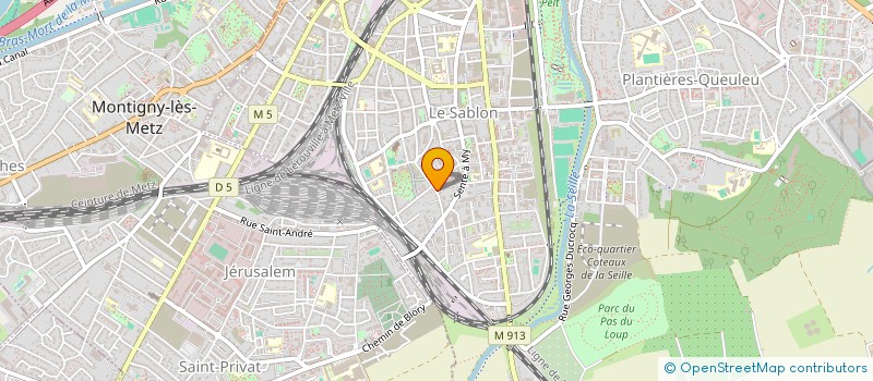 localisation de l'entreprise COPROPRIETE LAURENCE 2  METZ