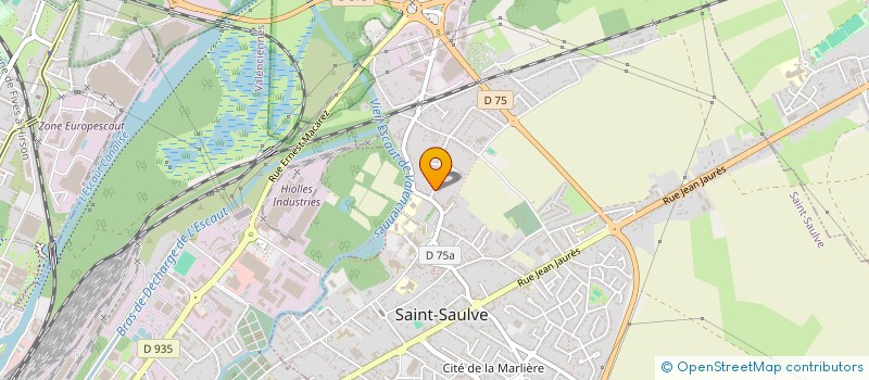 localisation de l'entreprise COPROPRIETE LE BAS MARAIS  SAINT-SAULVE