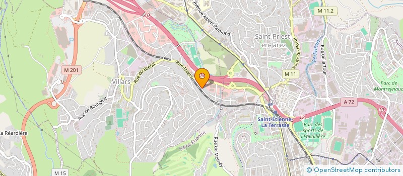 localisation de l'entreprise COPROPRIETE LE BERLIOZ  VILLARS