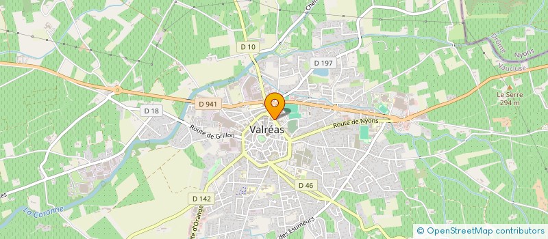 localisation de l'entreprise COPROPRIETE LE BERTEUIL à VALREAS