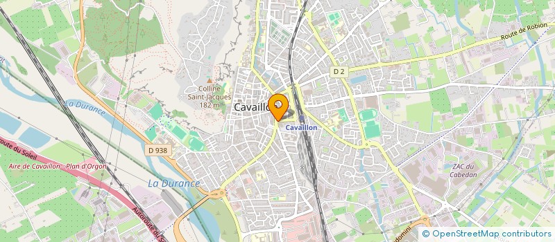 localisation de l'entreprise COPROPRIETE LE BITTER AFRICAIN  CAVAILLON