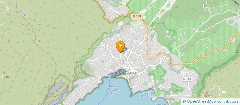 localisation de l'entreprise COPROPRIETE LE BOSQUET  CASSIS