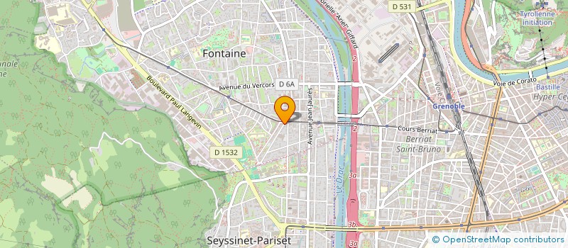 localisation de l'entreprise COPROPRIETE LE BRIAND 2 ET 4  FONTAINE