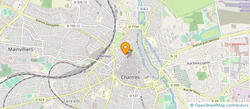 localisation de l'entreprise COPROPRIETE LE CARDINAL à CHARTRES