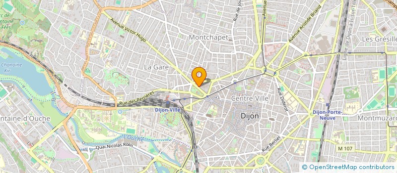 localisation de l'entreprise COPROPRIETE LE CLARIDGE  DIJON