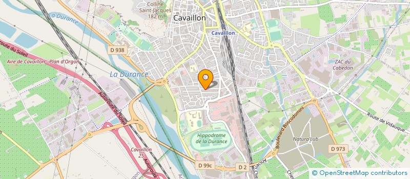 localisation de l'entreprise COPROPRIETE LE CLOS  CAVAILLON