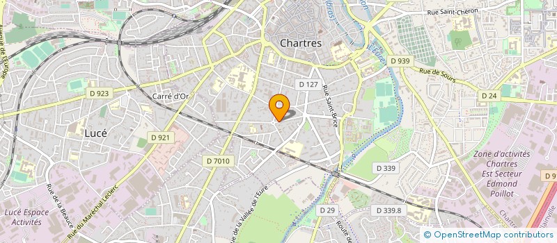localisation de l'entreprise COPROPRIETE LE CLOS CHANZY à CHARTRES