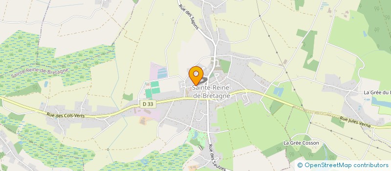 localisation de l'entreprise COPROPRIETE LE CLOS DES LANDES à SAINTE-REINE-DE-BRETAGNE