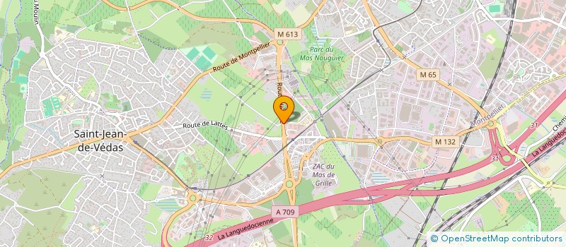 localisation de l'entreprise COPROPRIETE LE CLOS VEDASIEN  SAINT-JEAN-DE-VEDAS