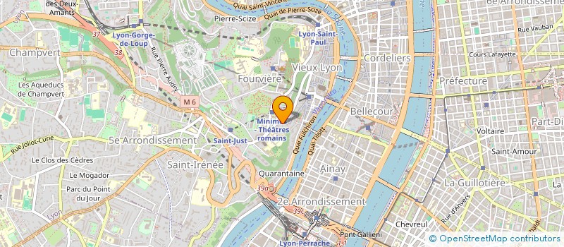 localisation de l'entreprise COPROPRIETE LE CLOS VENDOME  LYON