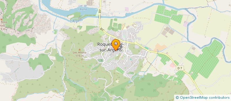 localisation de l'entreprise COPROPRIETE LE CORSAIRE  ROQUEBRUNE-SUR-ARGENS