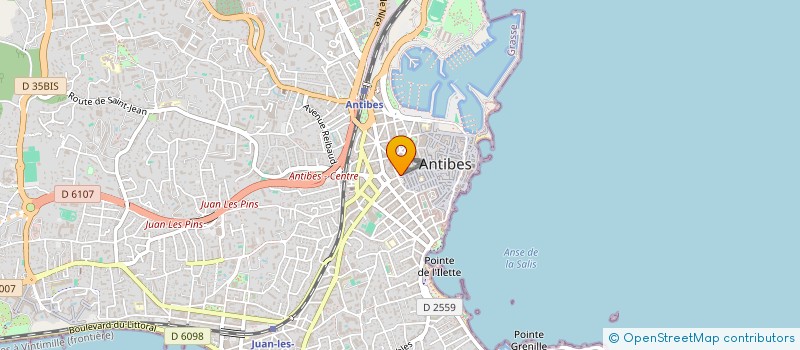 localisation de l'entreprise COPROPRIETE LE FLAVIA  ANTIBES