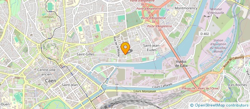 localisation de l'entreprise COPROPRIETE LE FOUQUET à CAEN