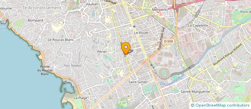 localisation de l'entreprise COPROPRIETE LE FREDRIC MISTRAL à MARSEILLE