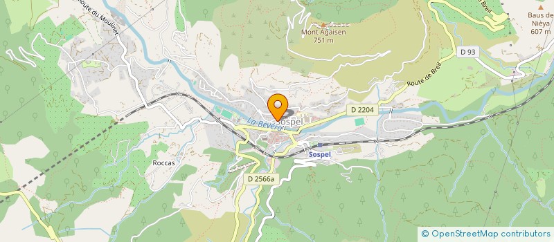 localisation de l'entreprise COPROPRIETE LE GALLONA  SOSPEL