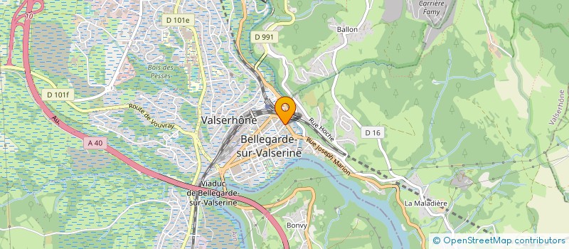 localisation de l'entreprise COPROPRIETE LE GAMBETTA à VALSERHONE