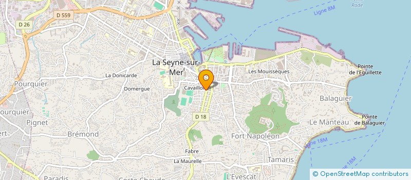 localisation de l'entreprise COPROPRIETE LE GIPSY à LA SEYNE-SUR-MER