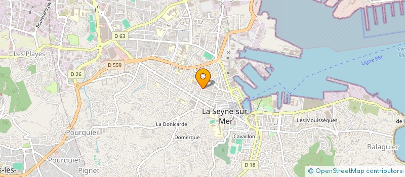 localisation de l'entreprise COPROPRIETE LE GUTENBERG à LA SEYNE-SUR-MER