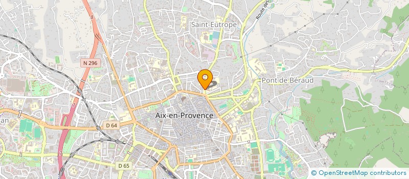 localisation de l'entreprise COPROPRIETE LE JARDIN DE BELLEGARDE à AIX-EN-PROVENCE