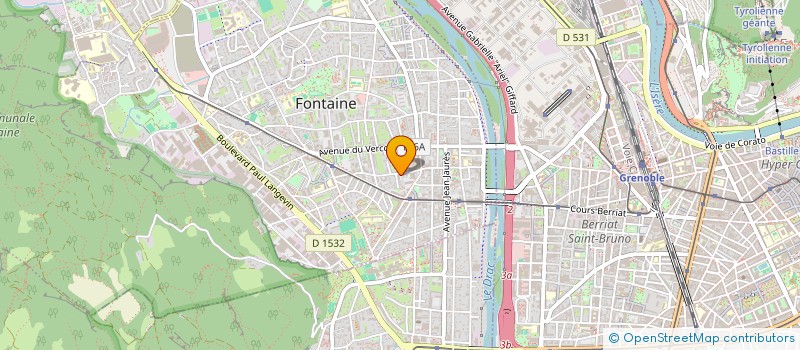 localisation de l'entreprise COPROPRIETE LE LIBERTE 2  FONTAINE