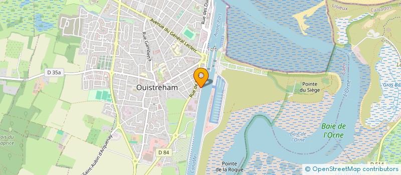 localisation de l'entreprise COPROPRIETE LE MAGELLAN  OUISTREHAM