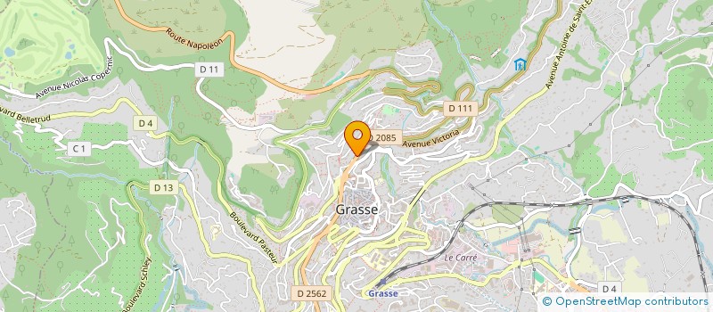 localisation de l'entreprise COPROPRIETE LE MIRAMAR  GRASSE