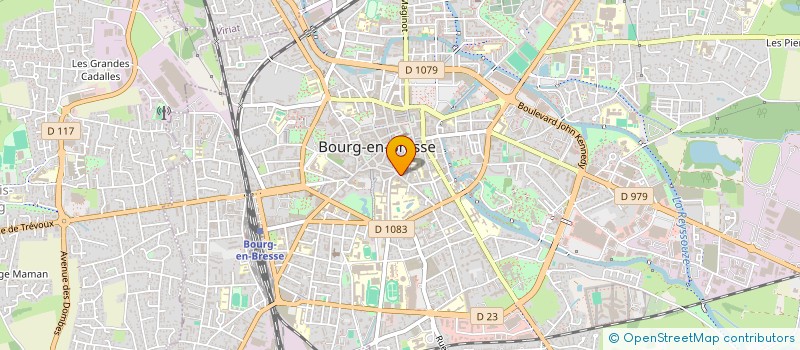 localisation de l'entreprise COPROPRIETE LE MONTELLA  BOURG-EN-BRESSE
