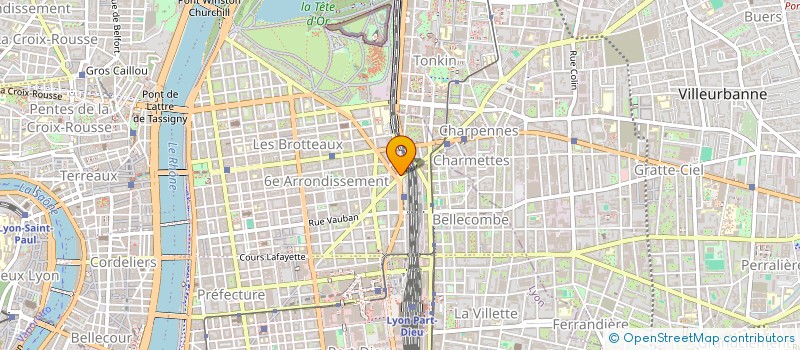 localisation de l'entreprise COPROPRIETE LE NEPTUNE  LYON